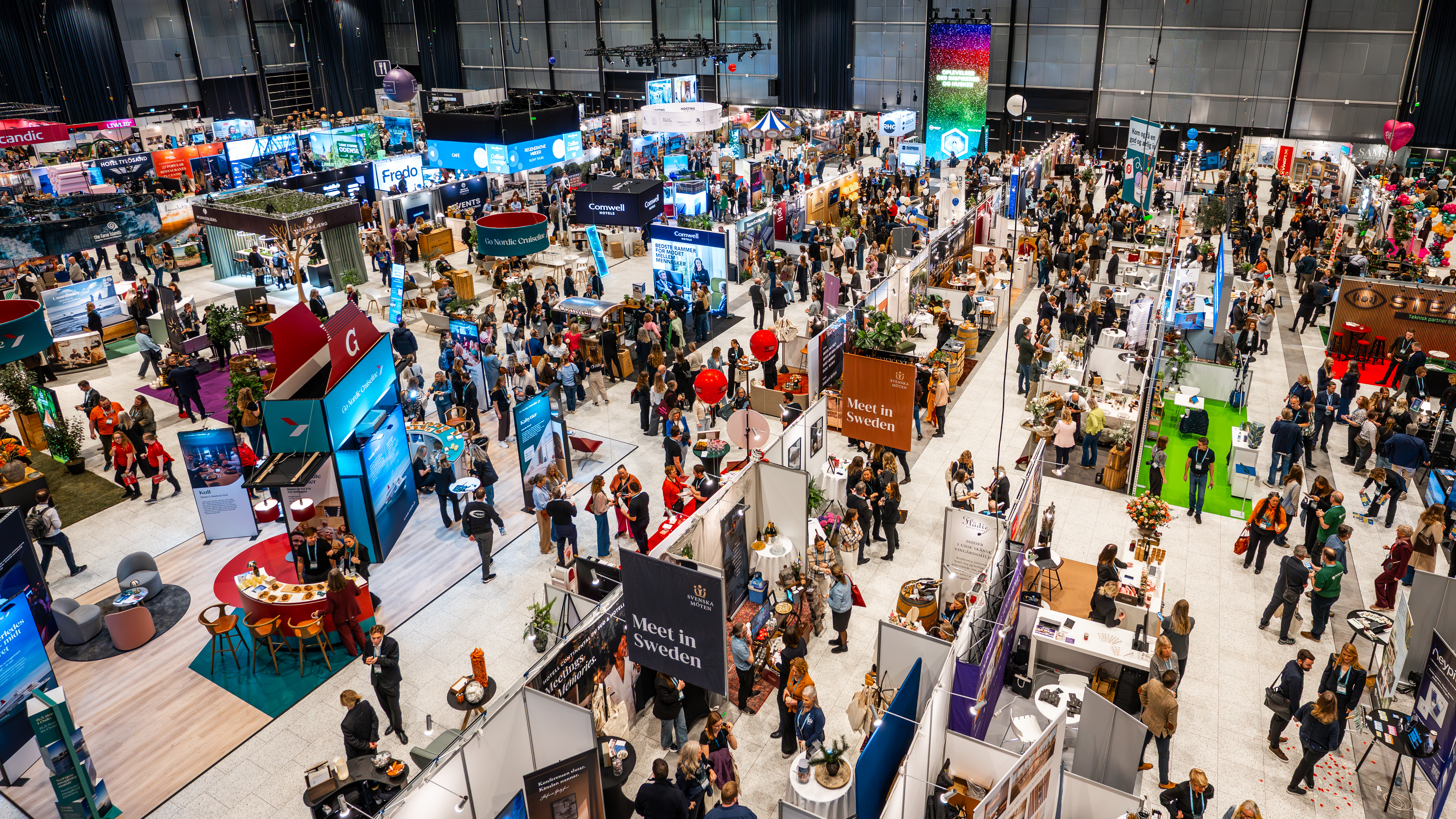 Besøgende på OPTIMEET Messen