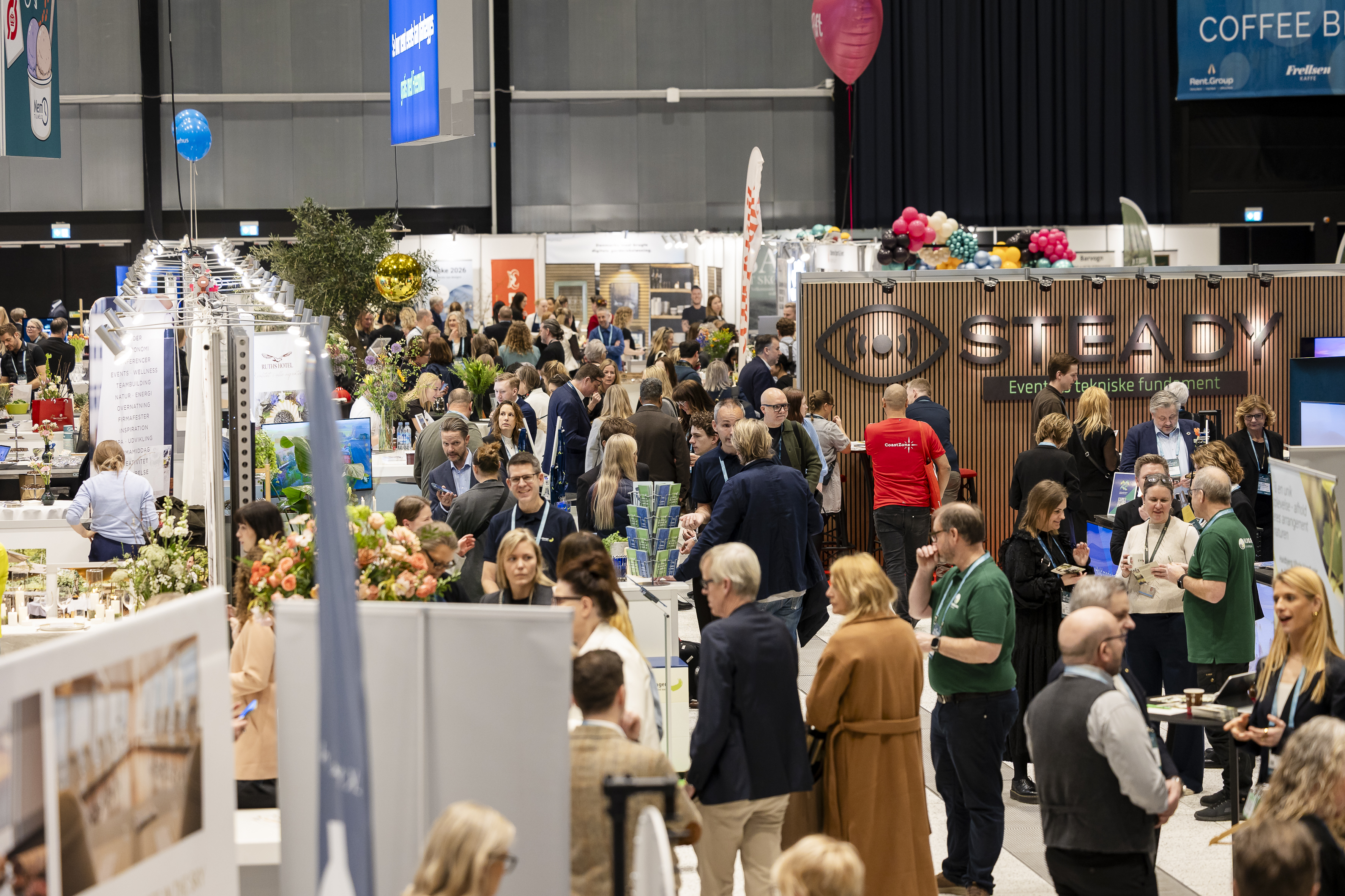Stemning fra OPTIMEET Messen
